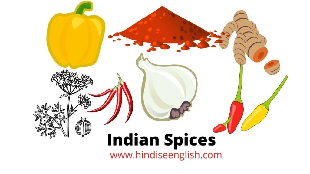 List Of Indian Spices In Hindi Archives Hindi Se English