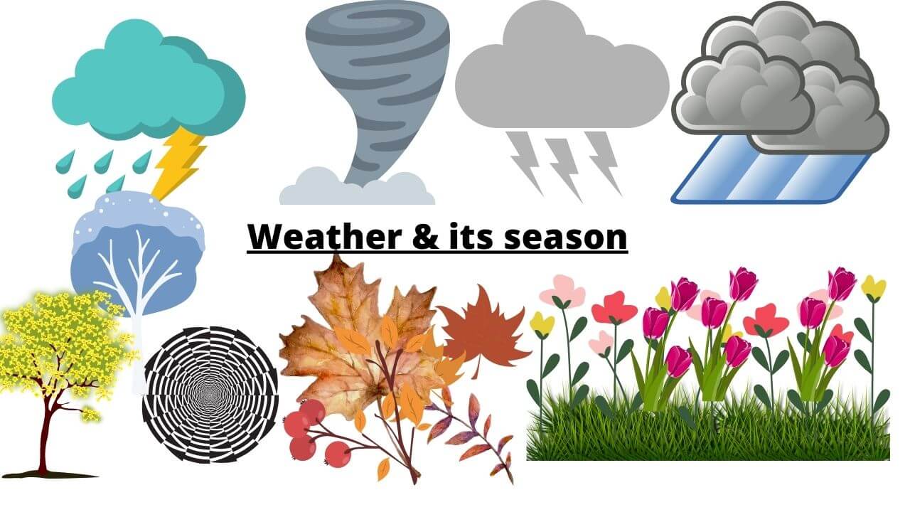 weather and its season words list