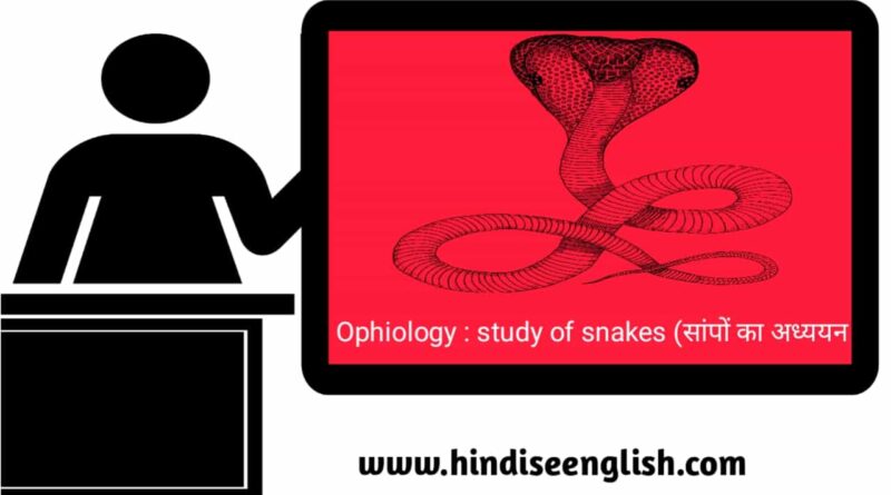 ophiology